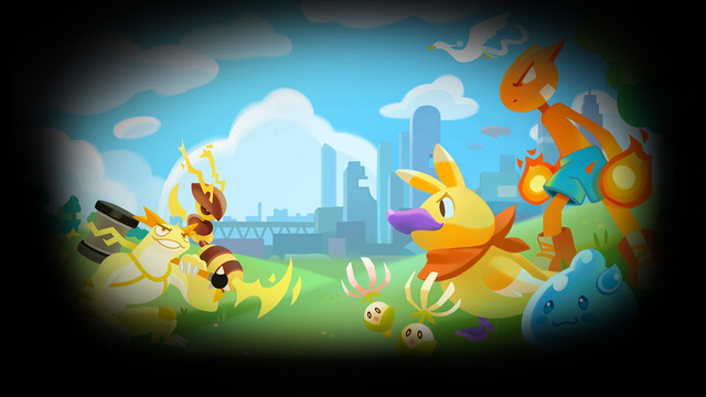 Neoduel: Backpack Monsters City Background