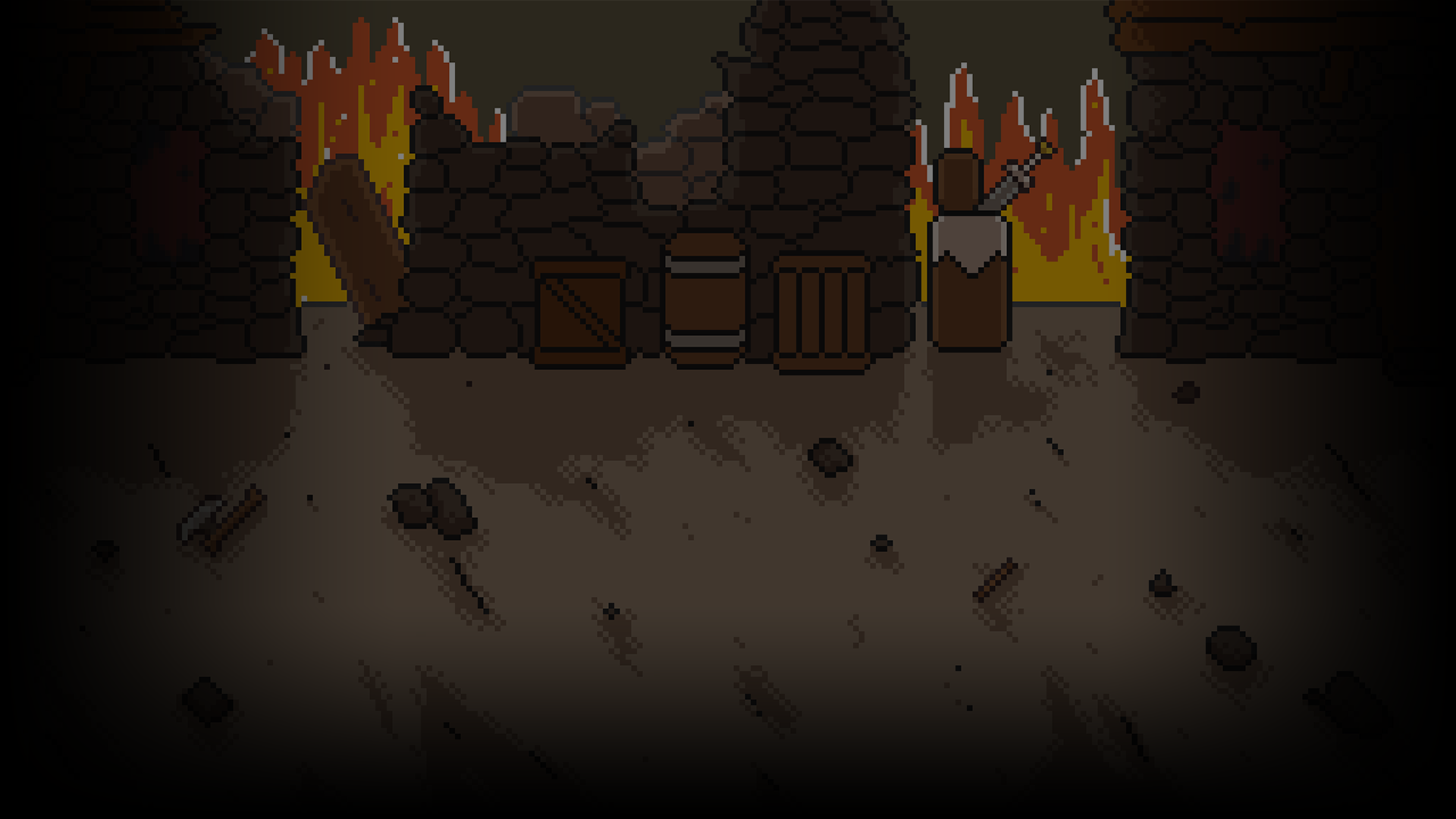 The Pillaged Town
