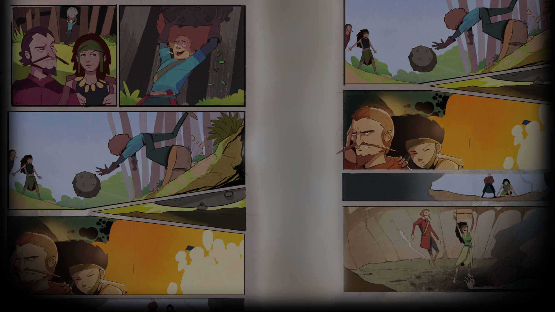 Comic Explorers