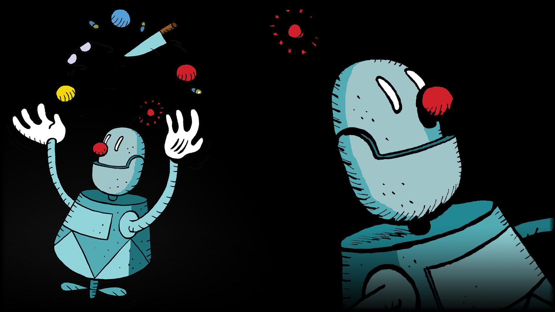 Clown Bot (Profile Background)
