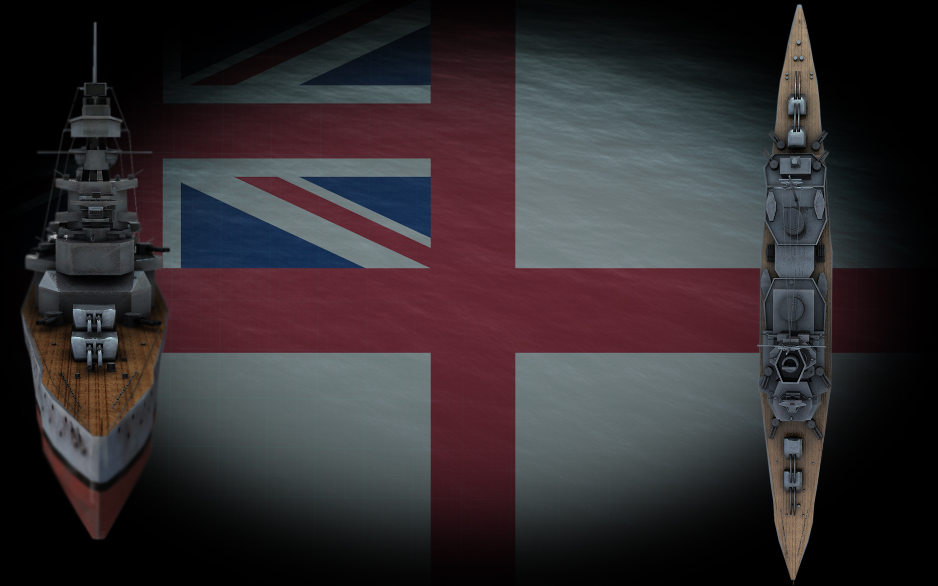 HMS Hood (Profile Background)