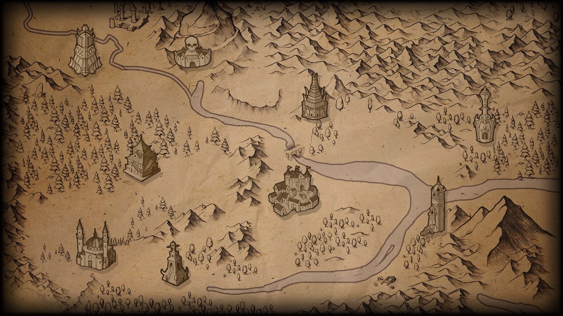Korendor Map