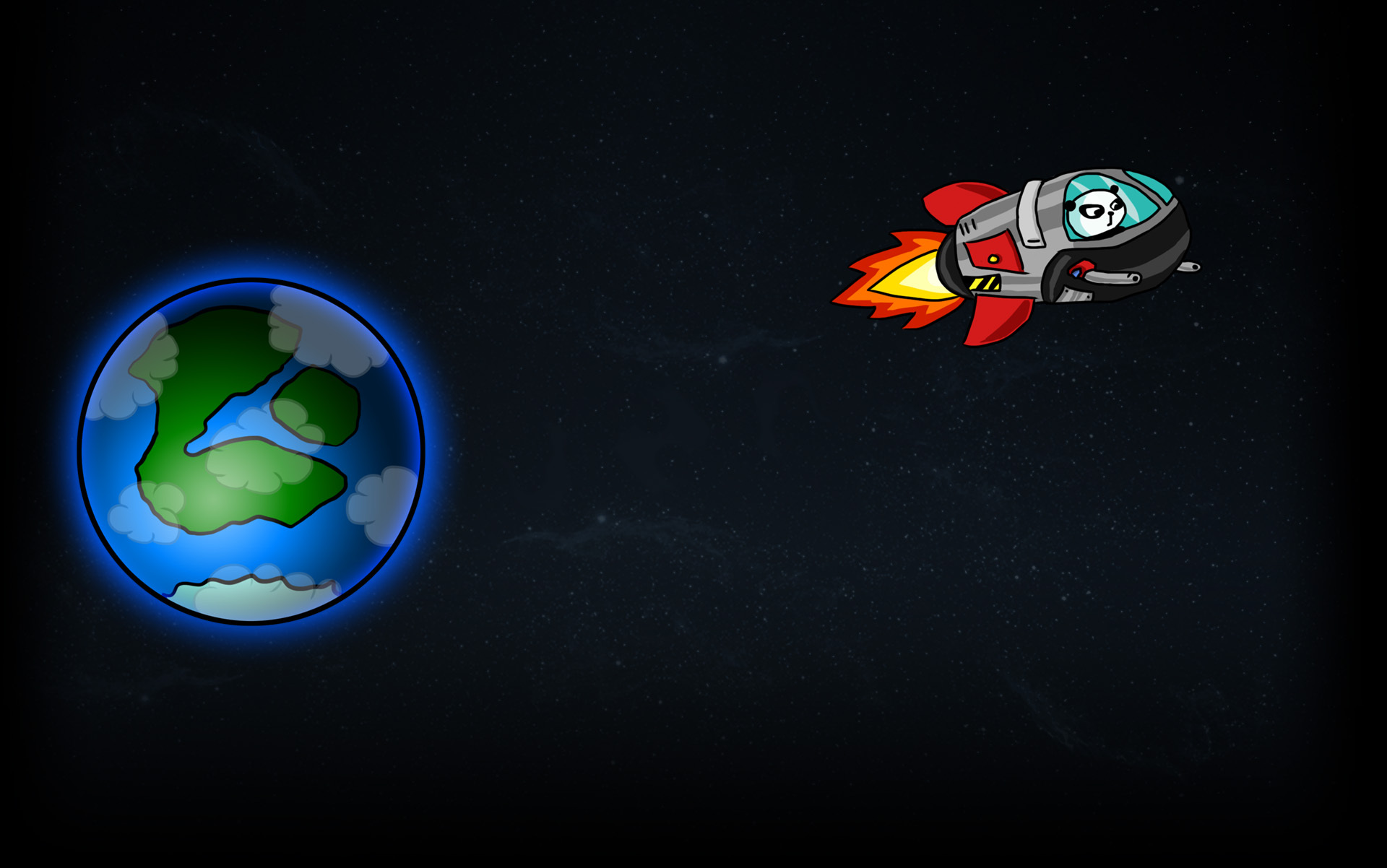 Panda in Space