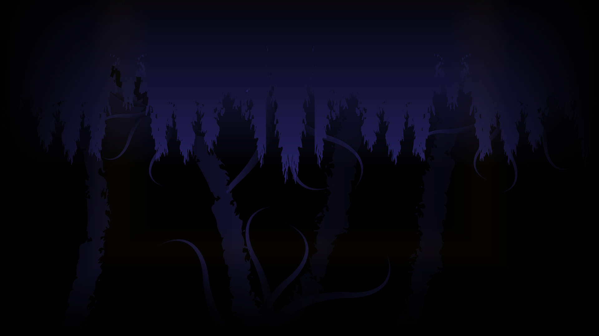 Forest at night