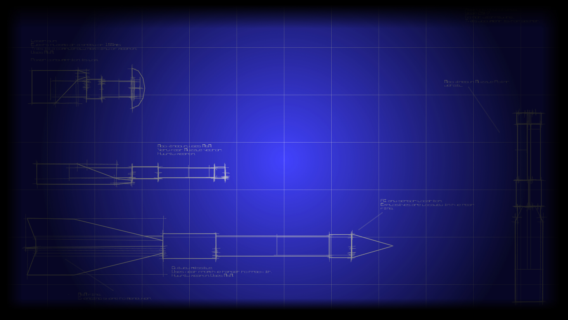 Weapons Blueprint