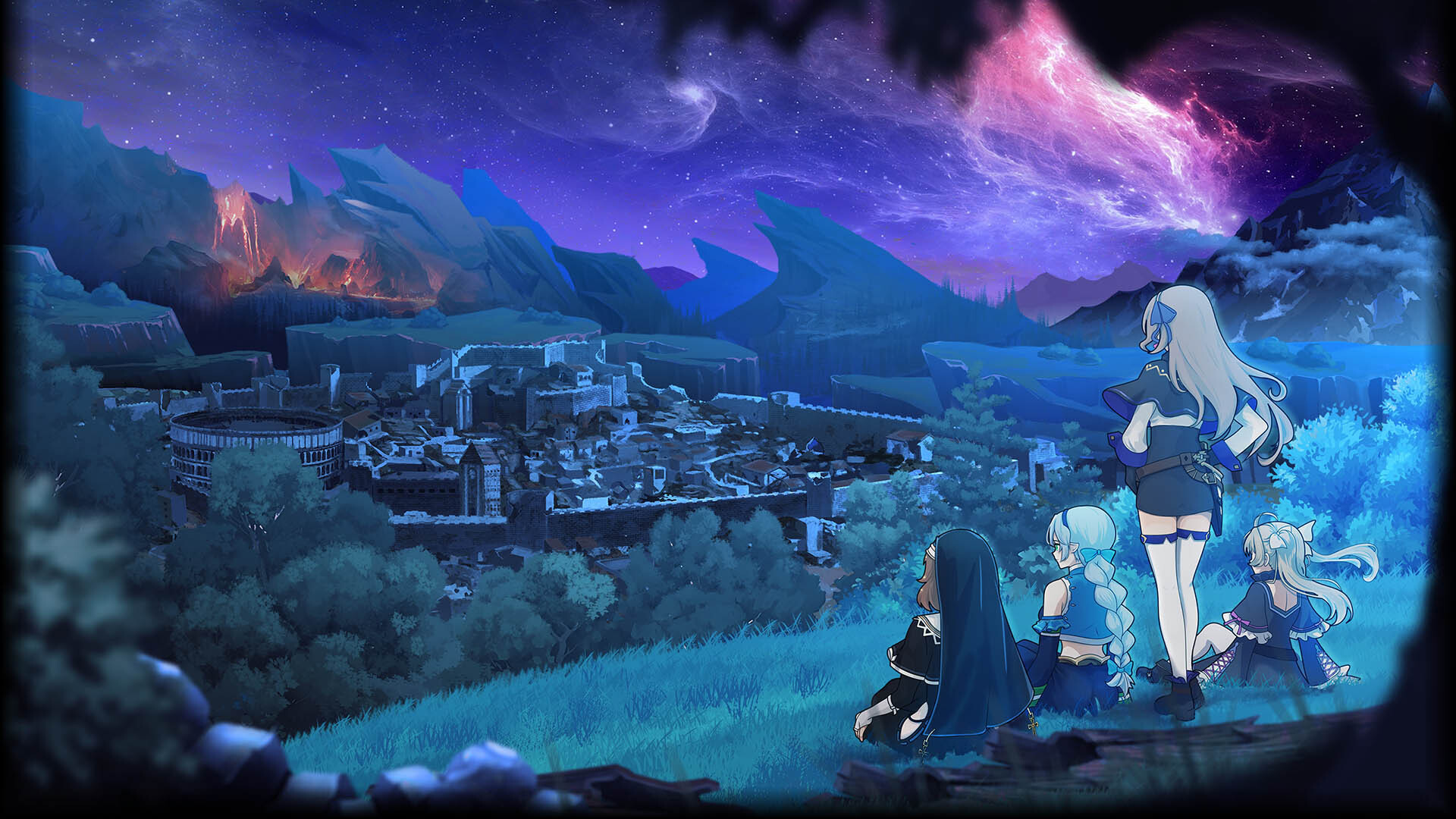 Night (With Character)