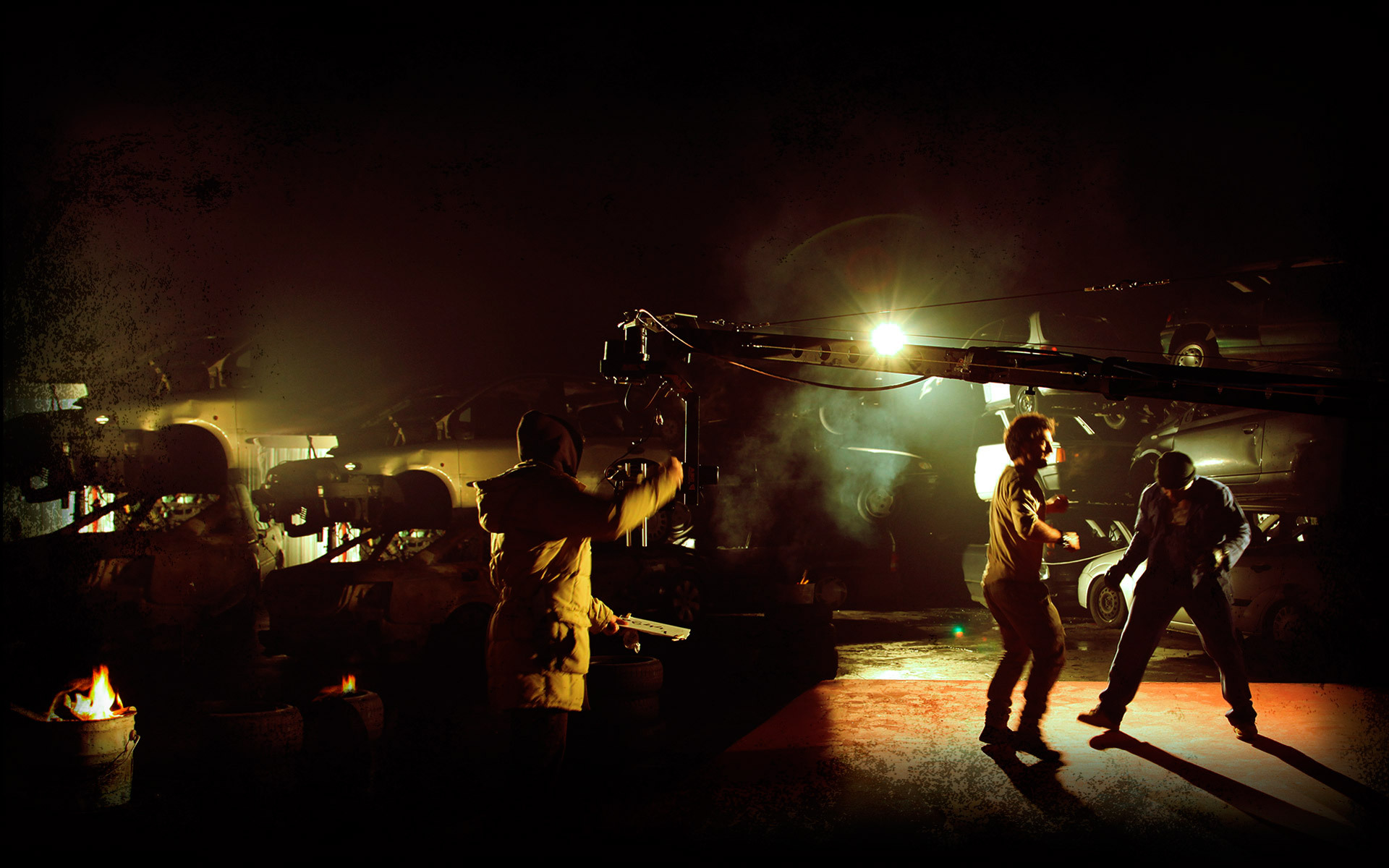 Junkyard backstage