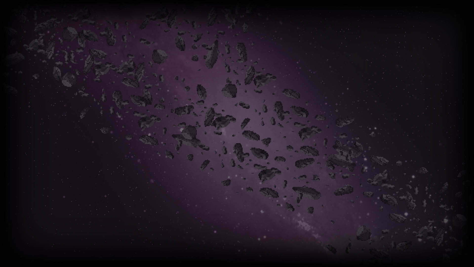 Asteroid Field Backdrop