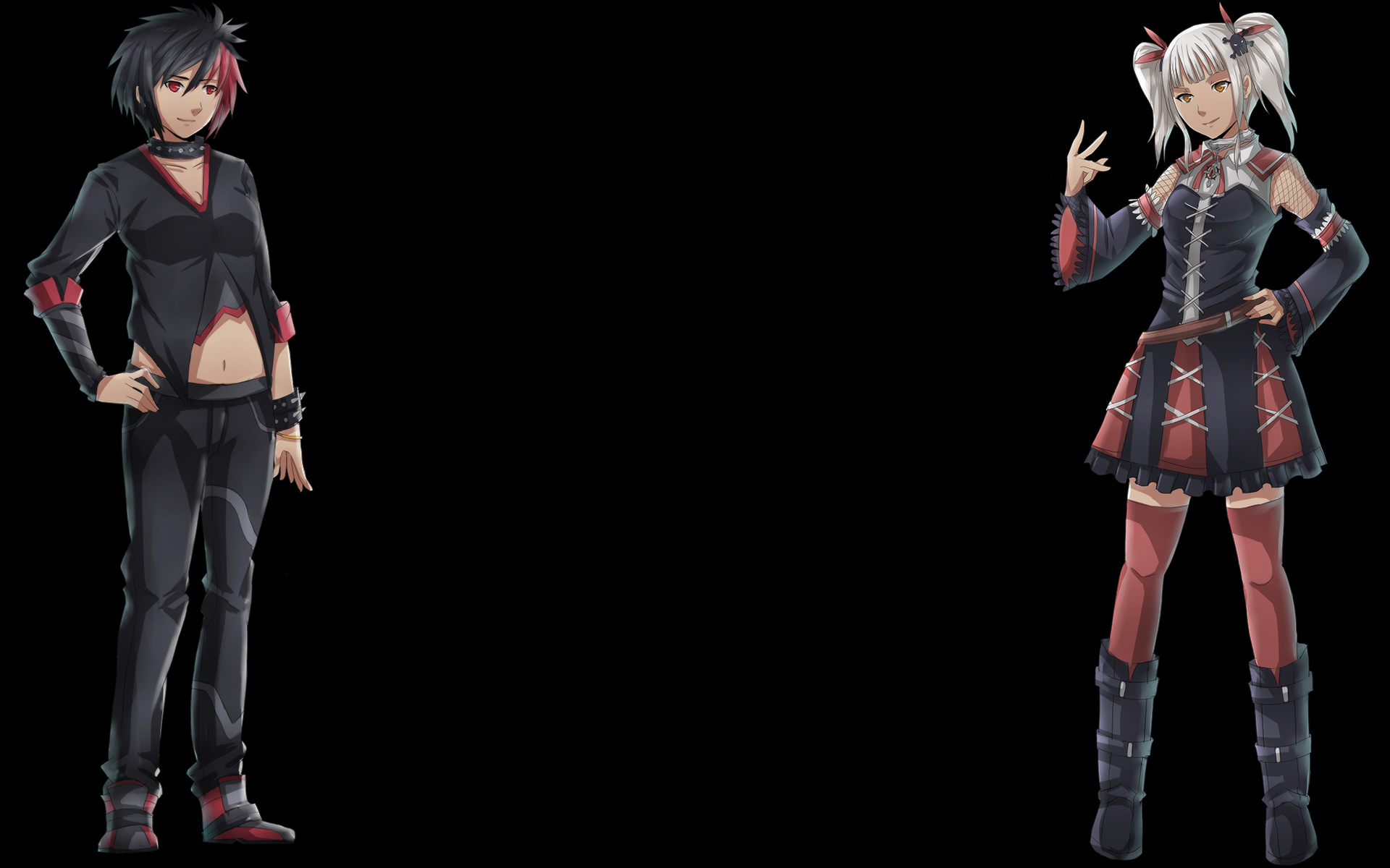 Two Goths Wallaper
