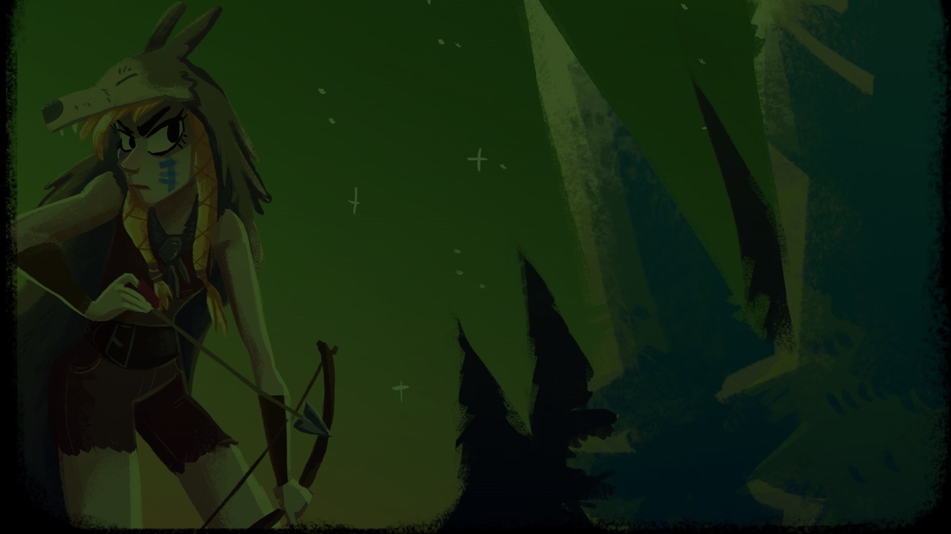 The Huntress (Profile Background)