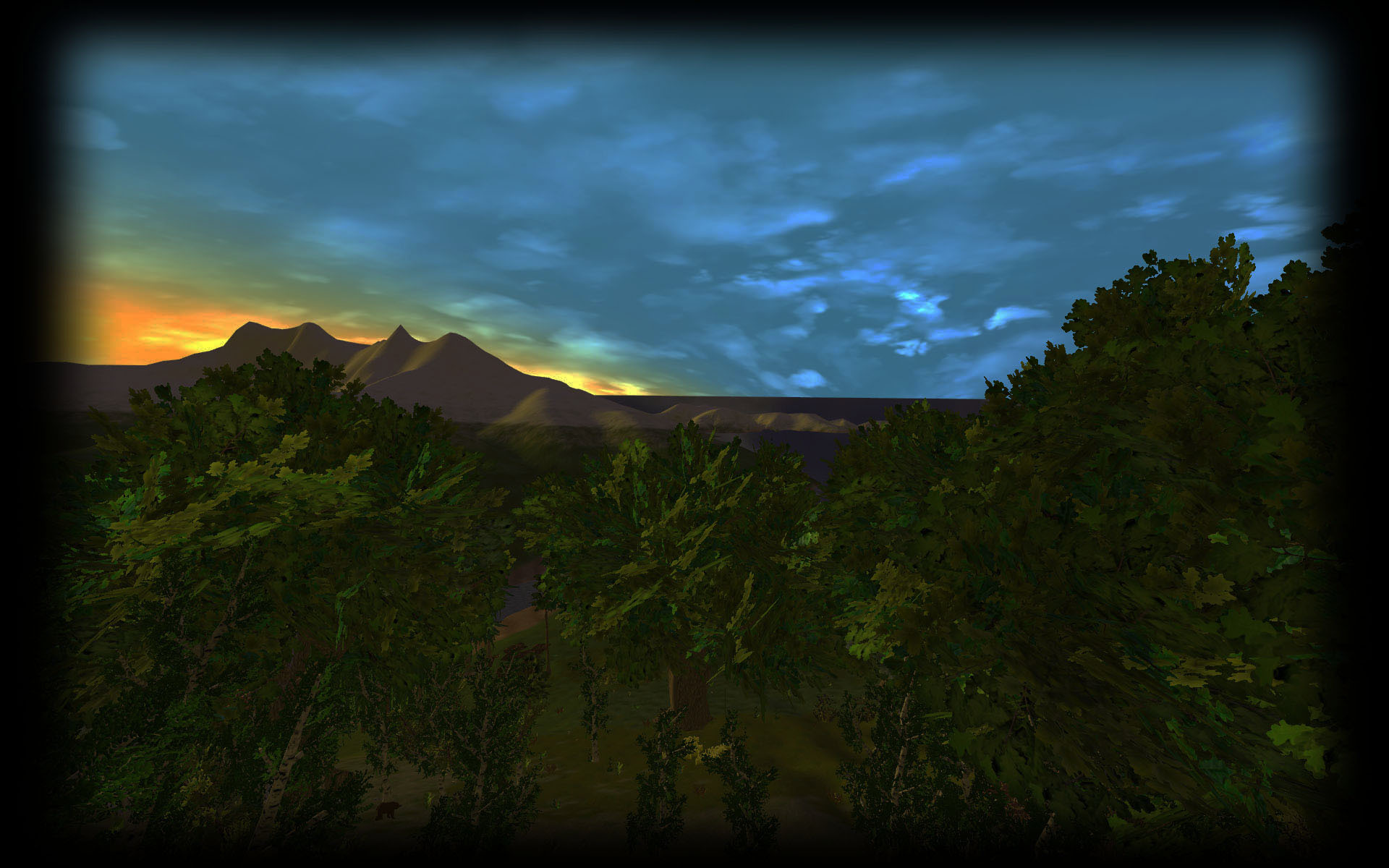 The Horizon at Sunrise...