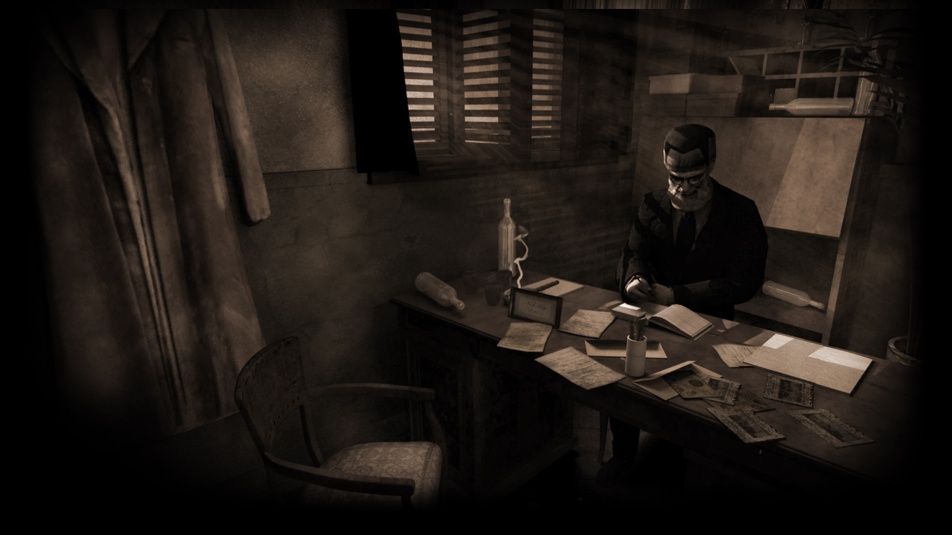 Hidden Background - Petrov is Working