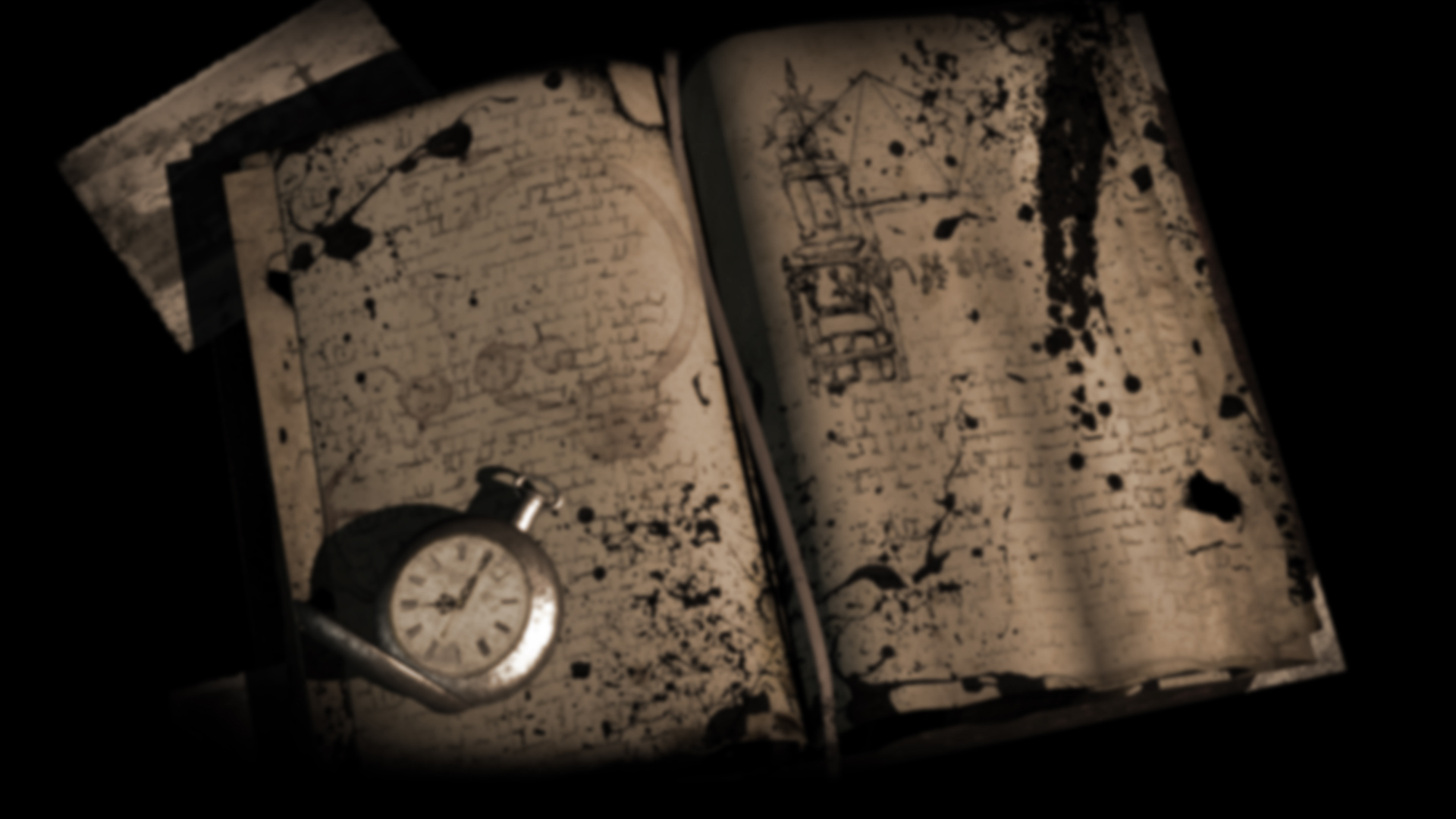 Hidden Background: it's written