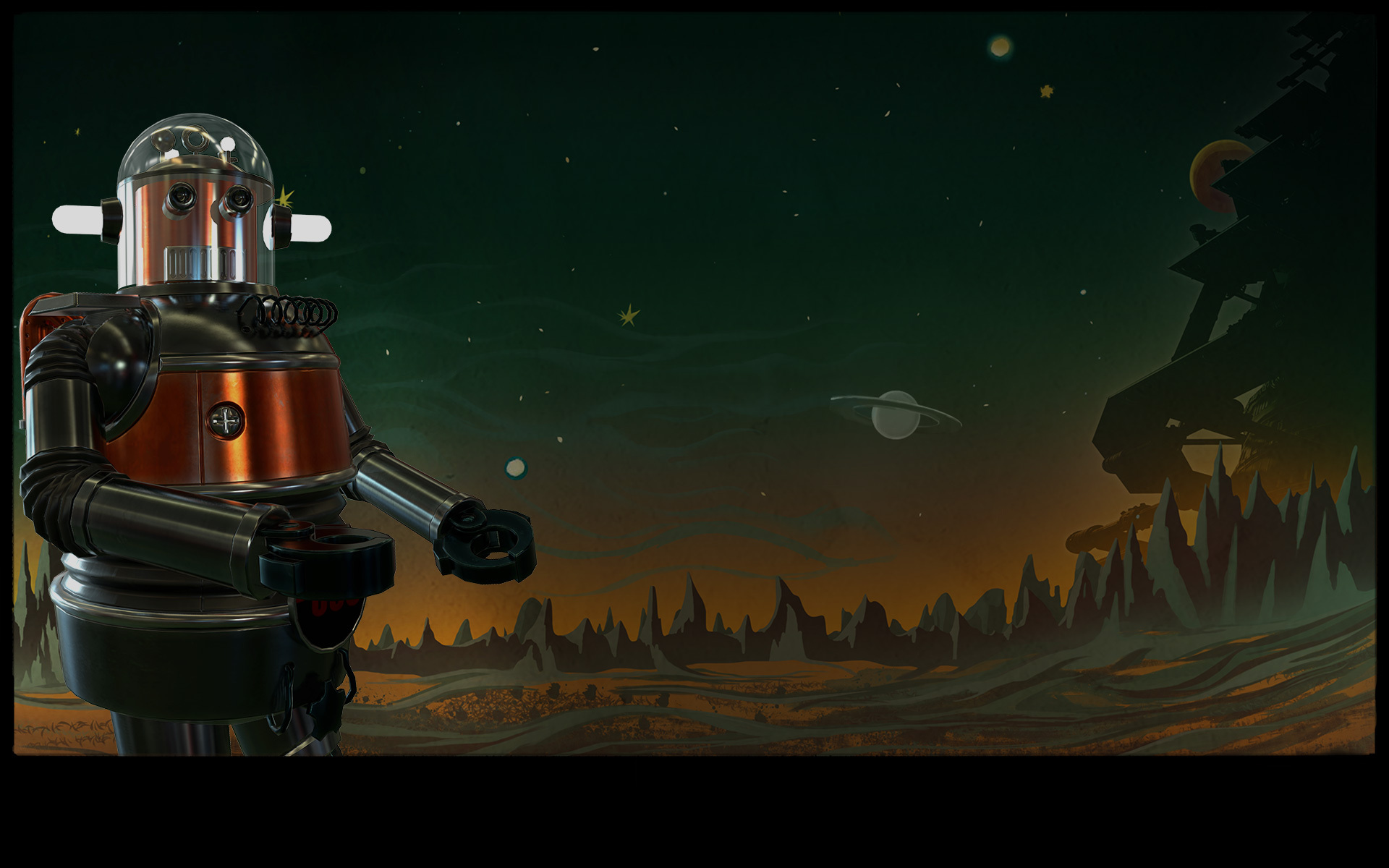 Robot (Profile Background)