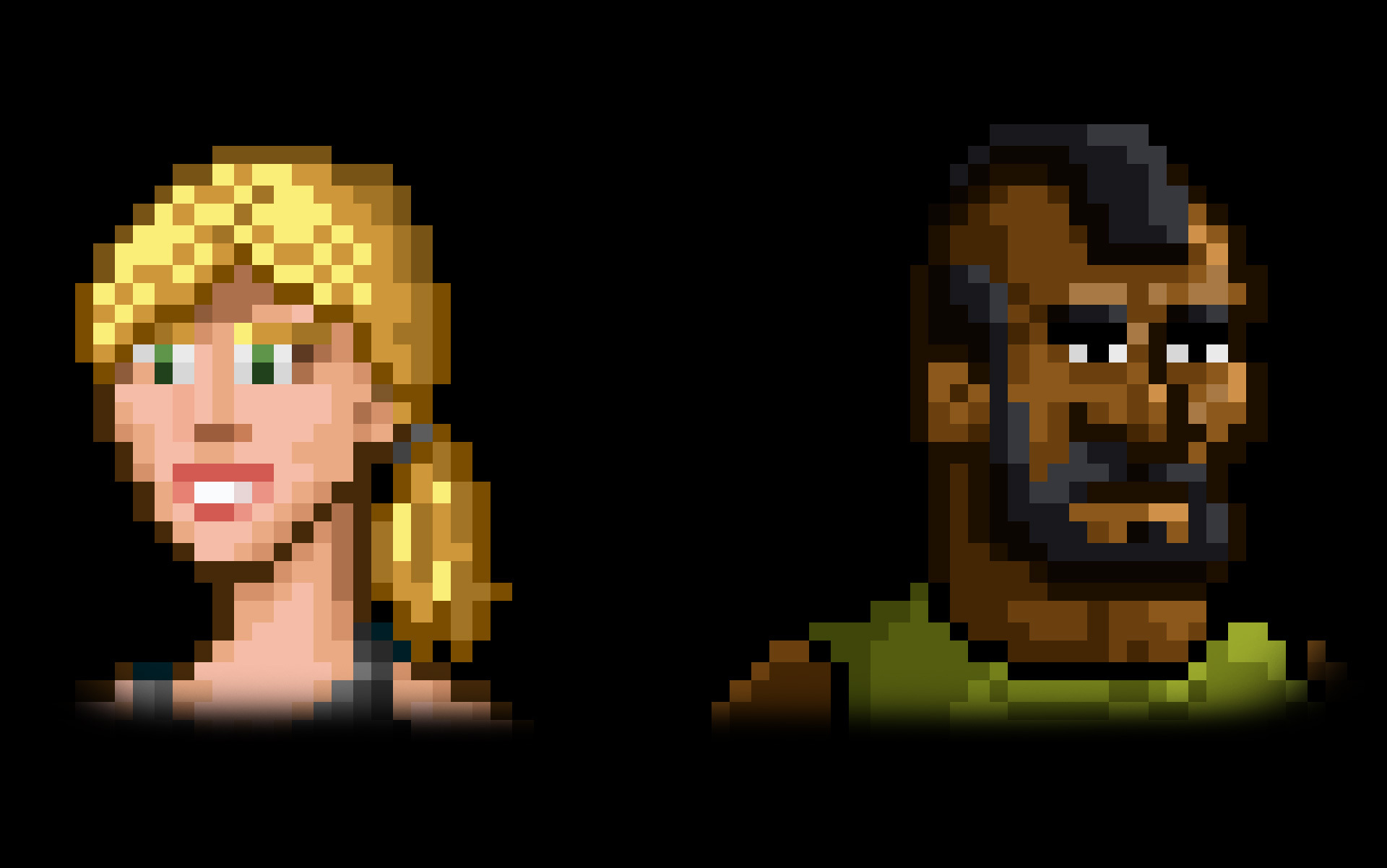 Blondie and Mohawk