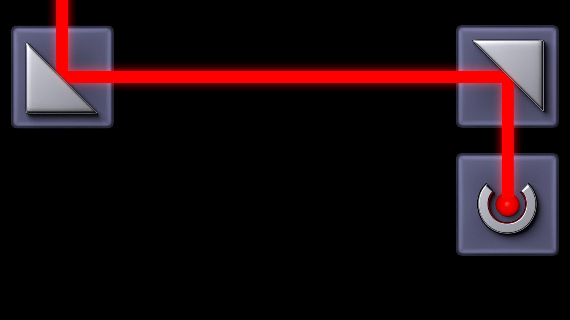 Laser Being Reflected into Receiver