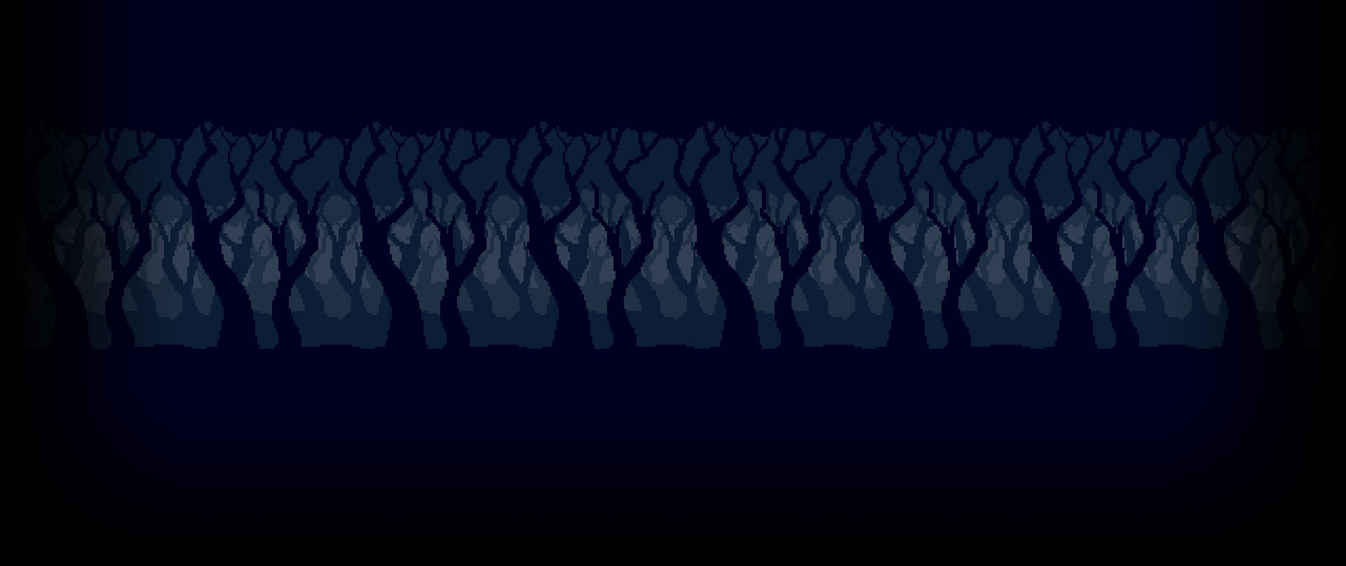 Sad Cemetary Forest