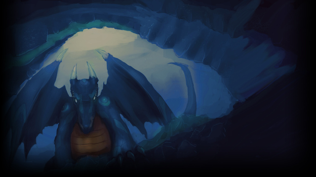 Sapphire Dragon (Profile Background)