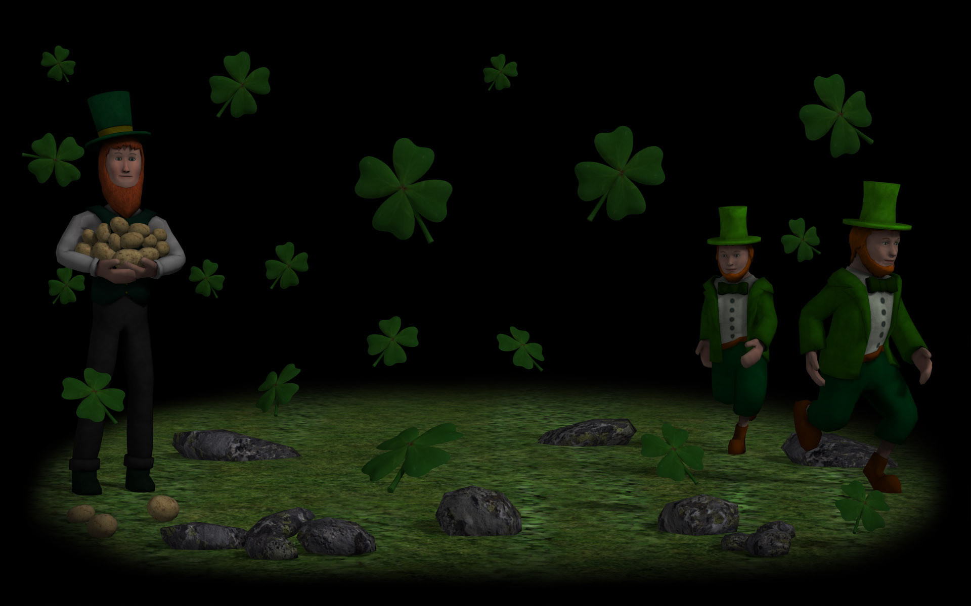 Shamrocks, Potatoes and Leprechauns