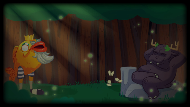 Friends in the forest