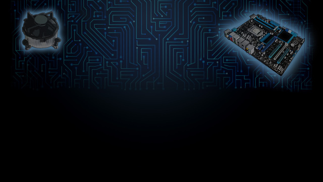 Motherboard Blue