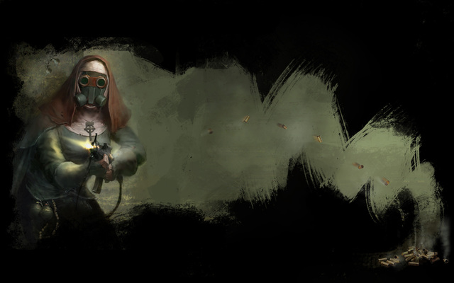 Pistol Packing Priest (Profile Background)