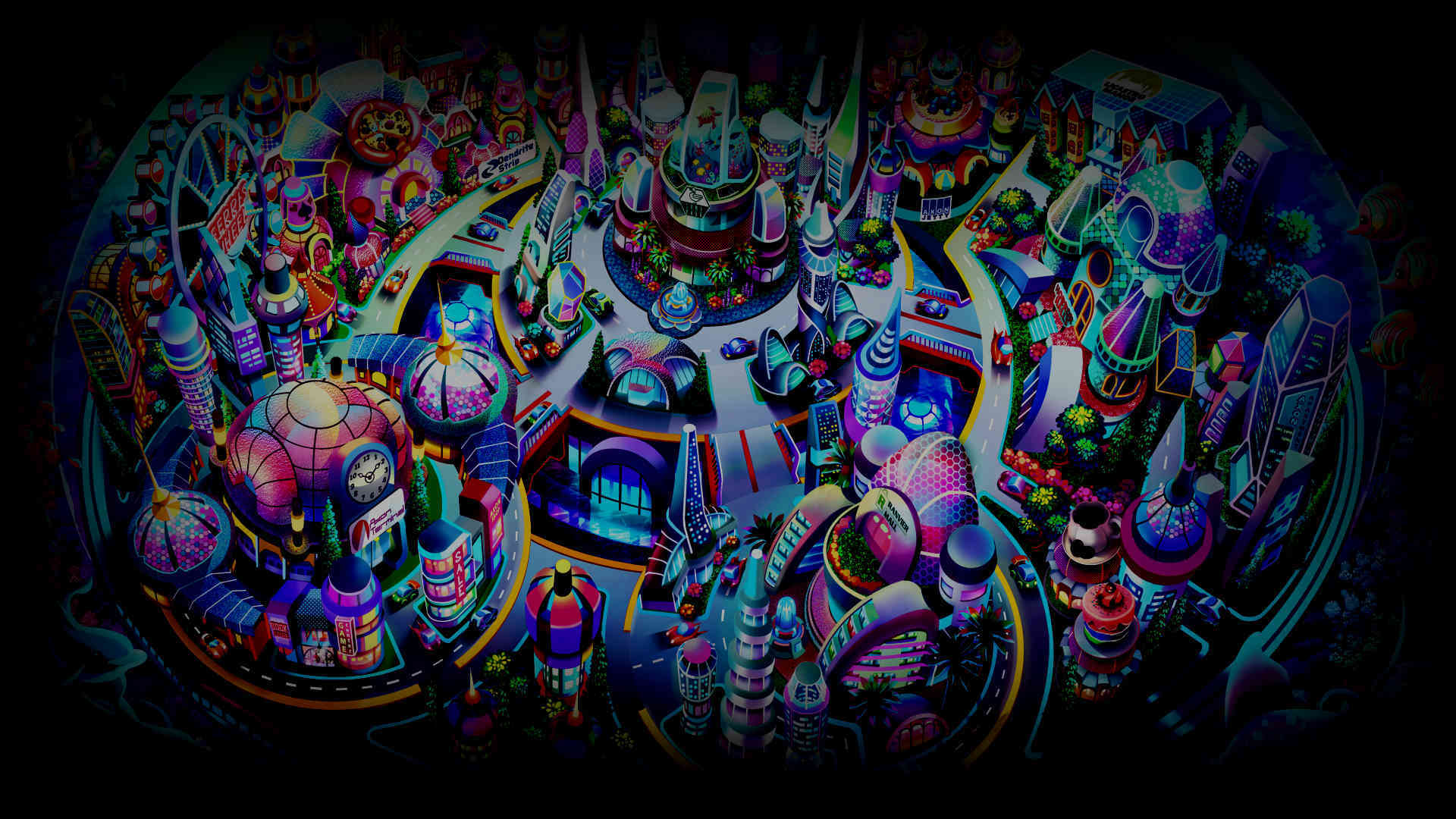 Axon City Profile Background