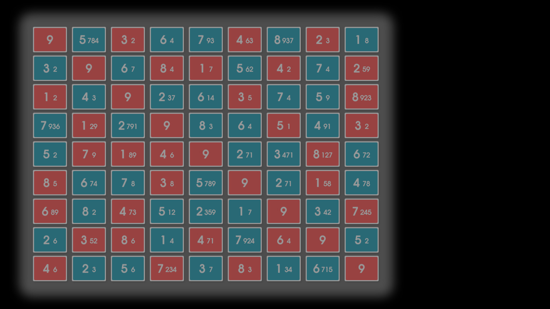 Puzzle 9x9