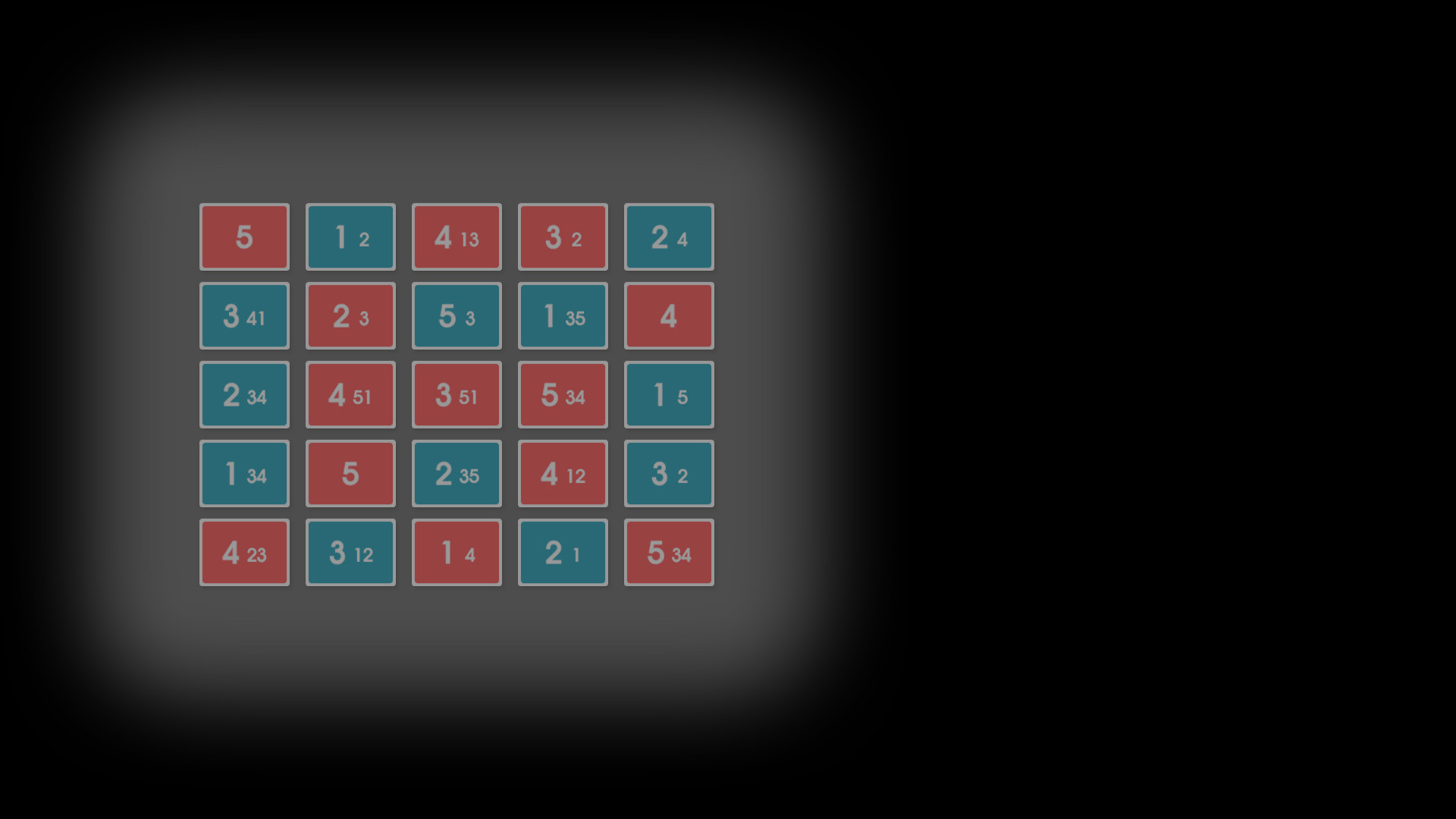 Puzzle 5x5