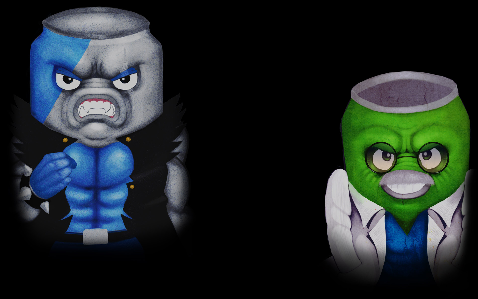Crazy can-dudes!