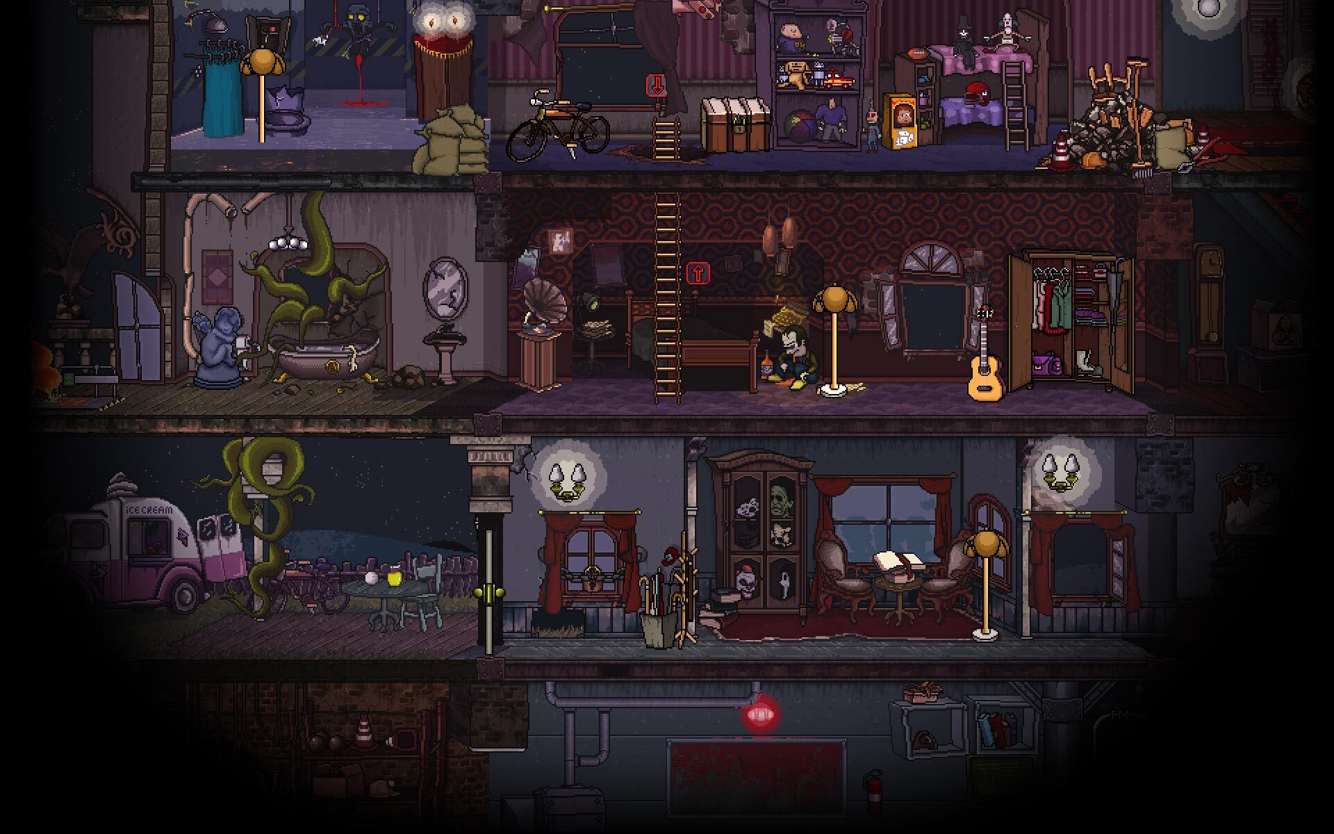 Entering the Mansion