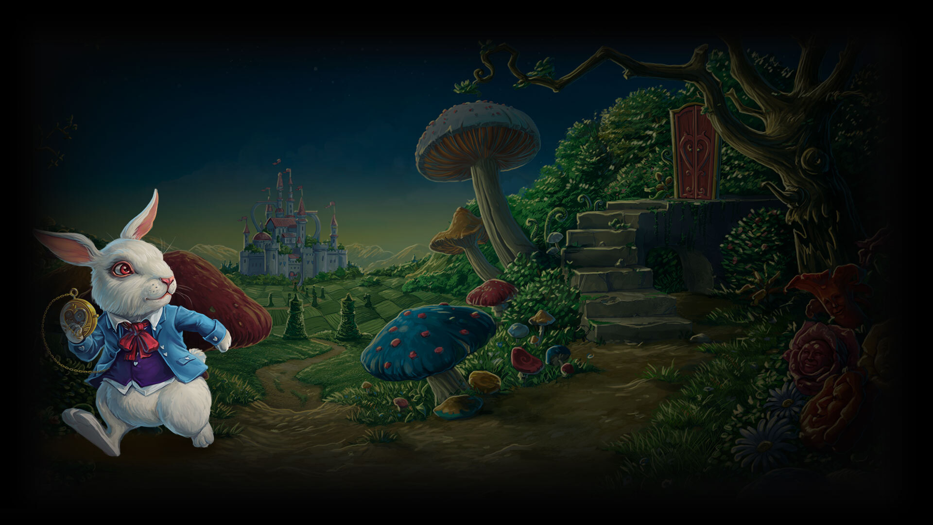 White rabbit (Profile Background)