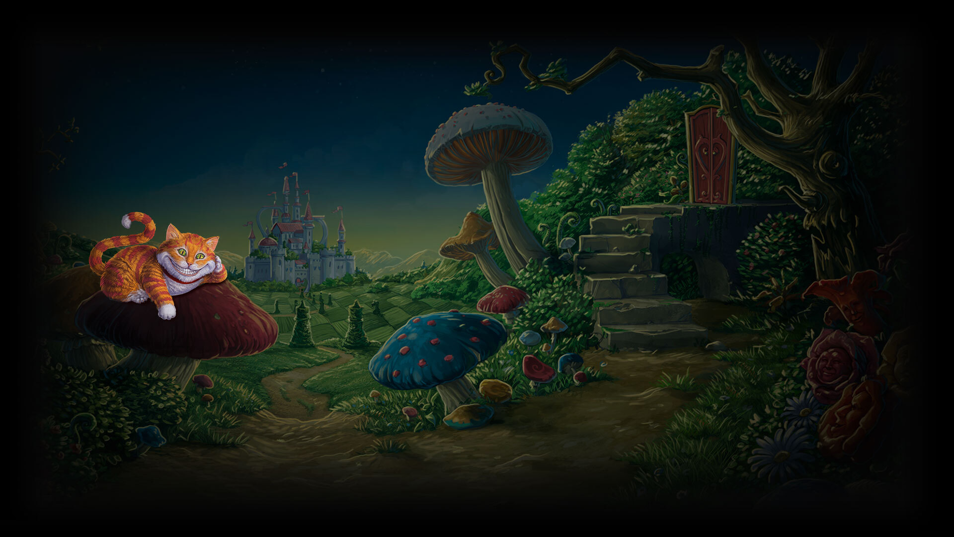 Cheshire cat (Profile Background)