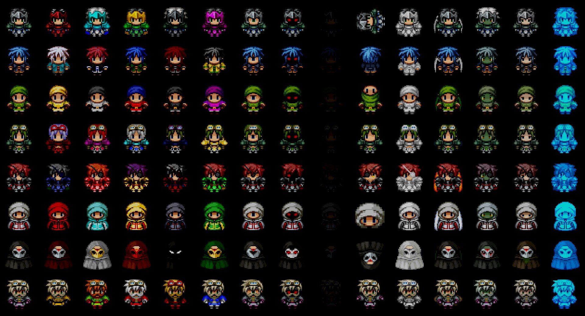 The Many Costumes of World Unknown