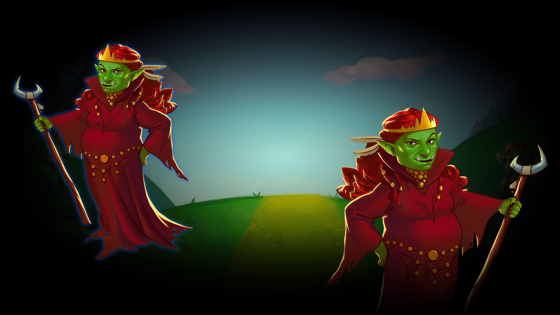 Troll witch (Profile Background)