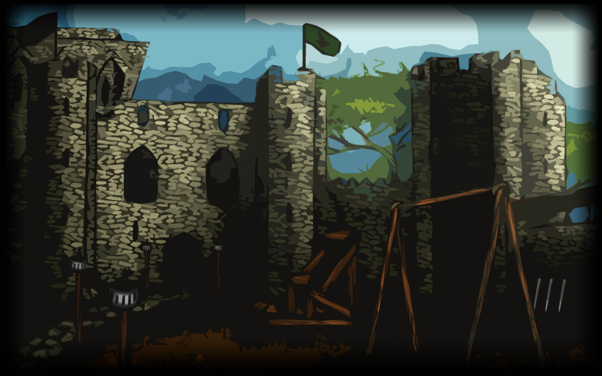 Castle Courtyard