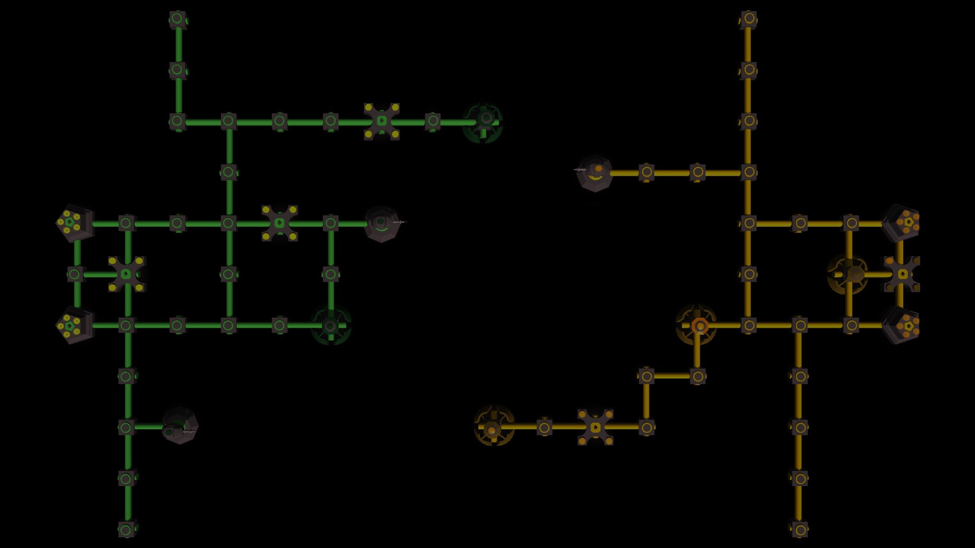 Green vs Yellow