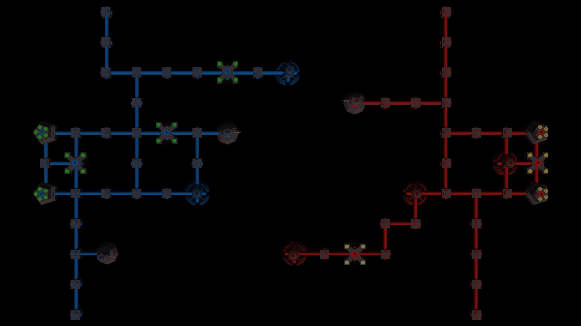 Blue vs Red