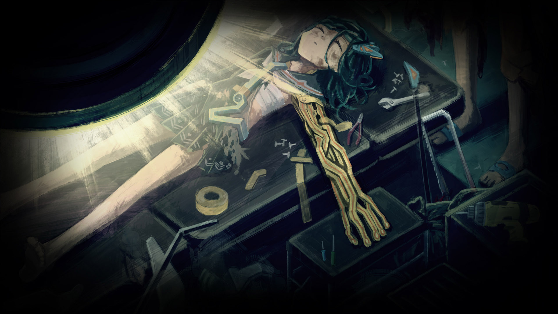 Reborn as a cyborg