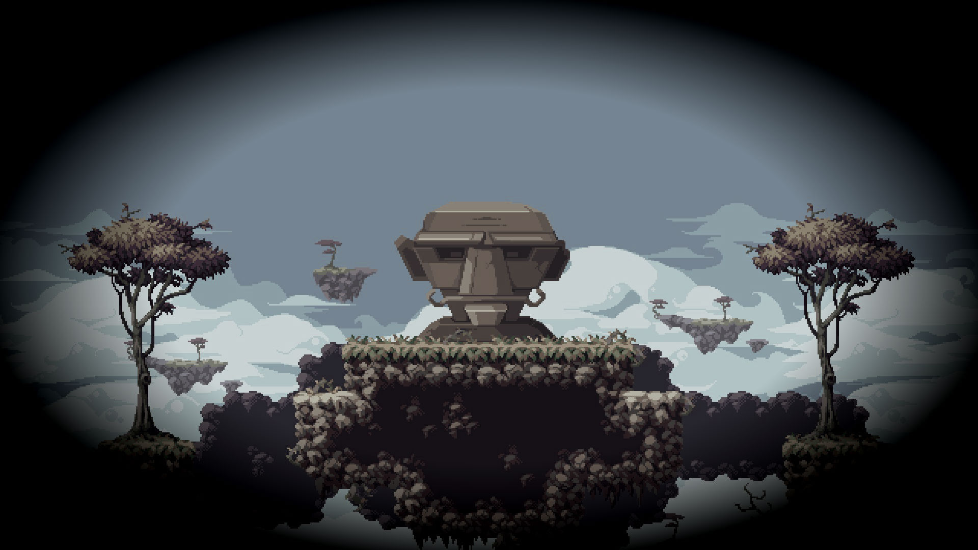 Ancient Statue (Profile Background)