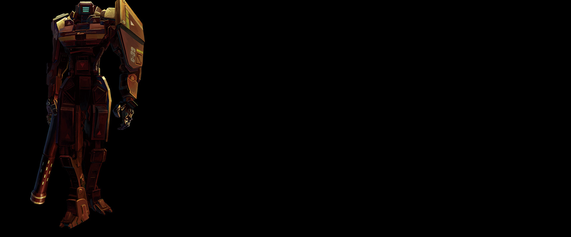 Gun Robot Background