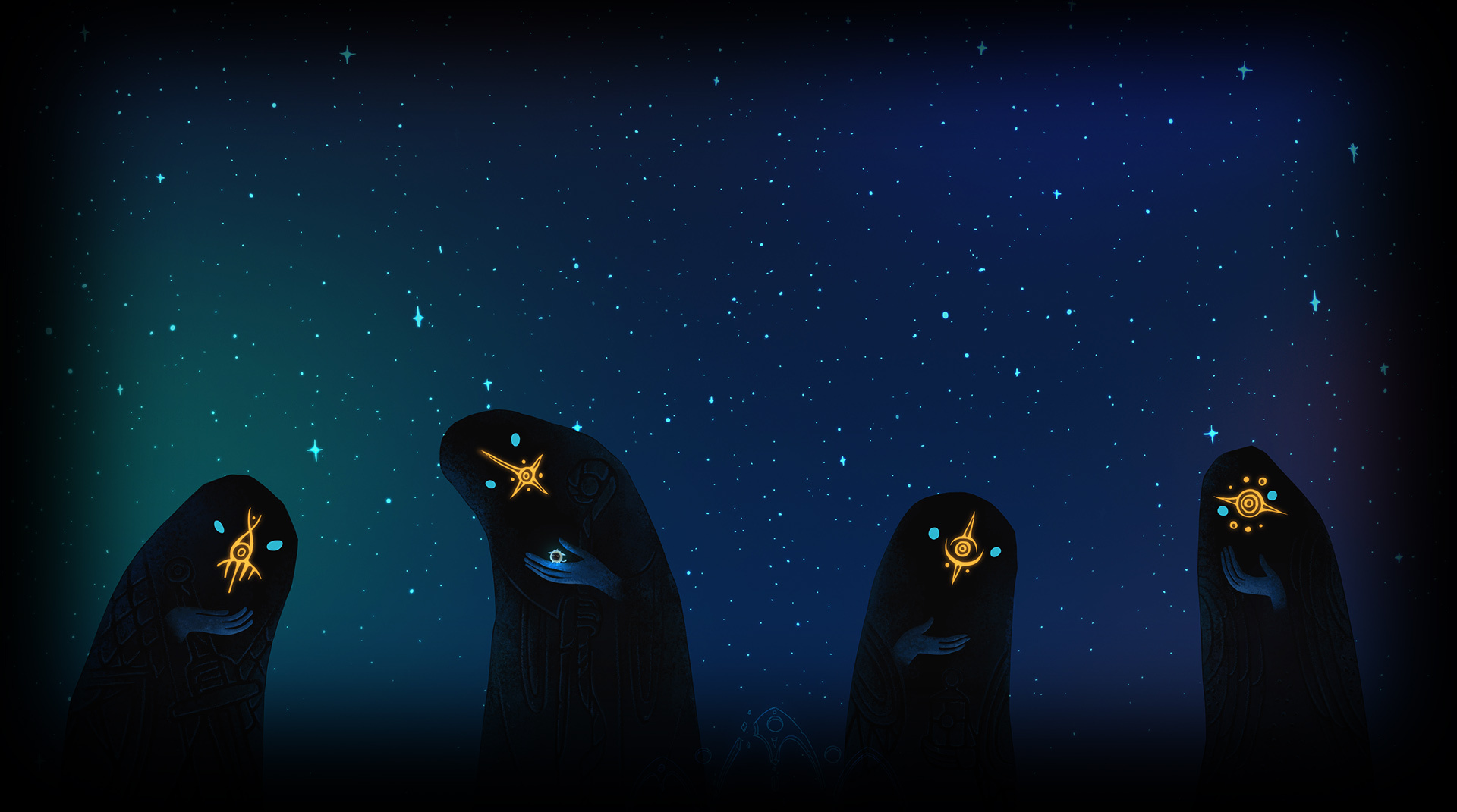 Chapel Night Sky