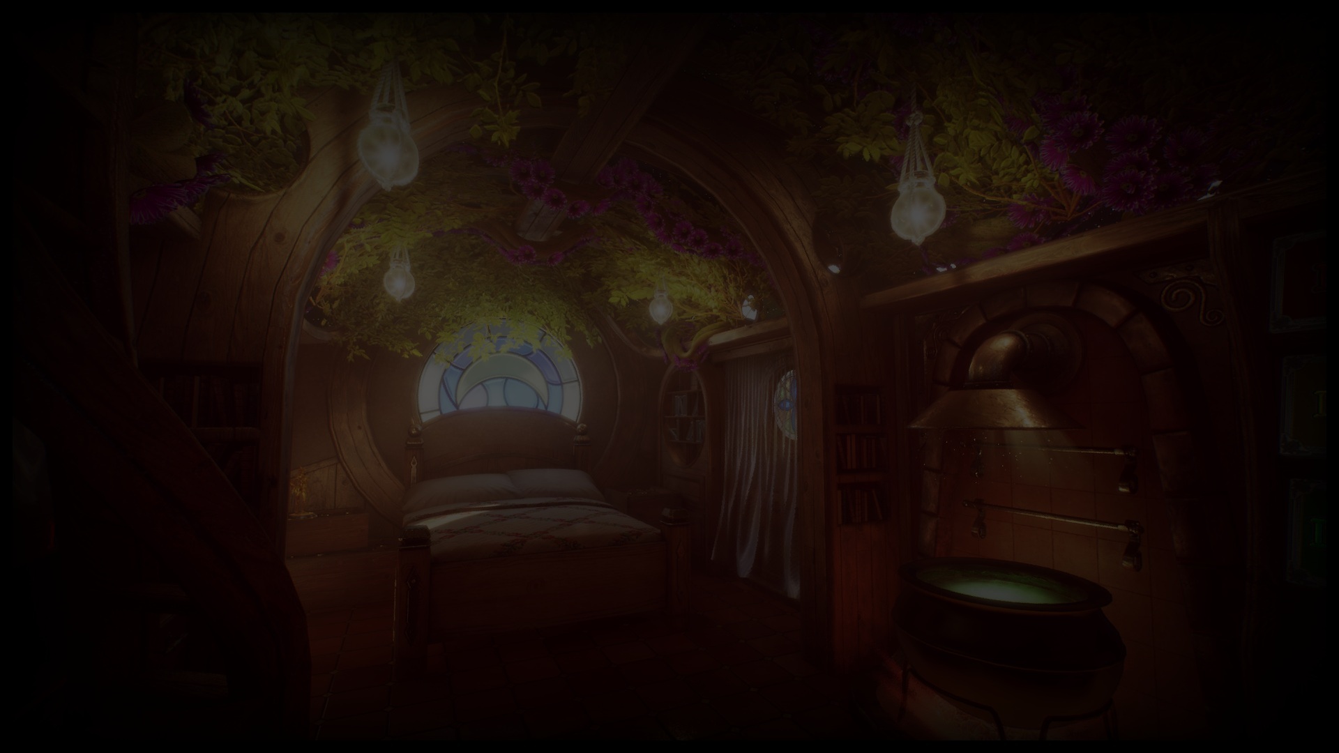 The magical dwelling of fairies.