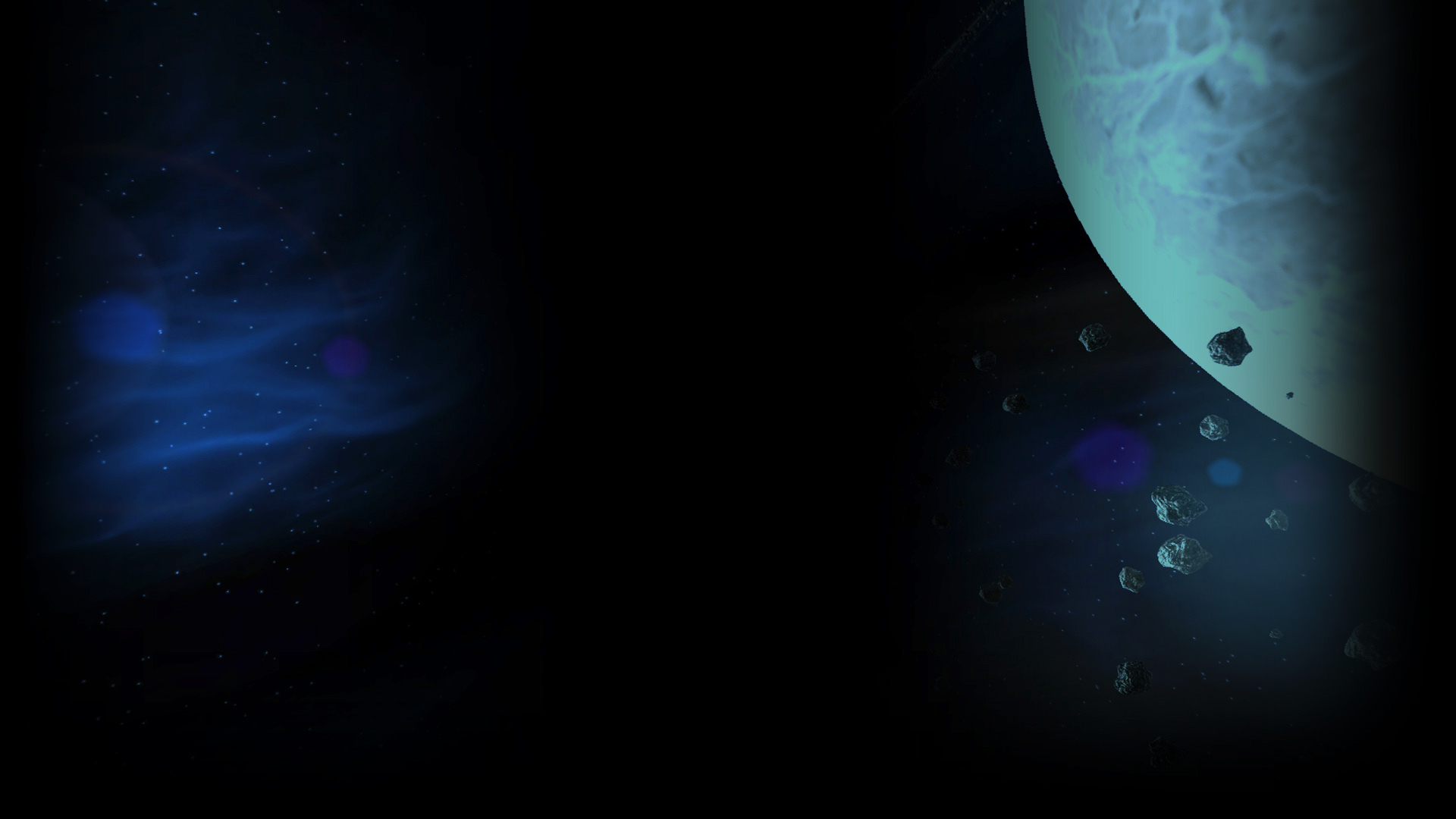 Deep Blue background #3