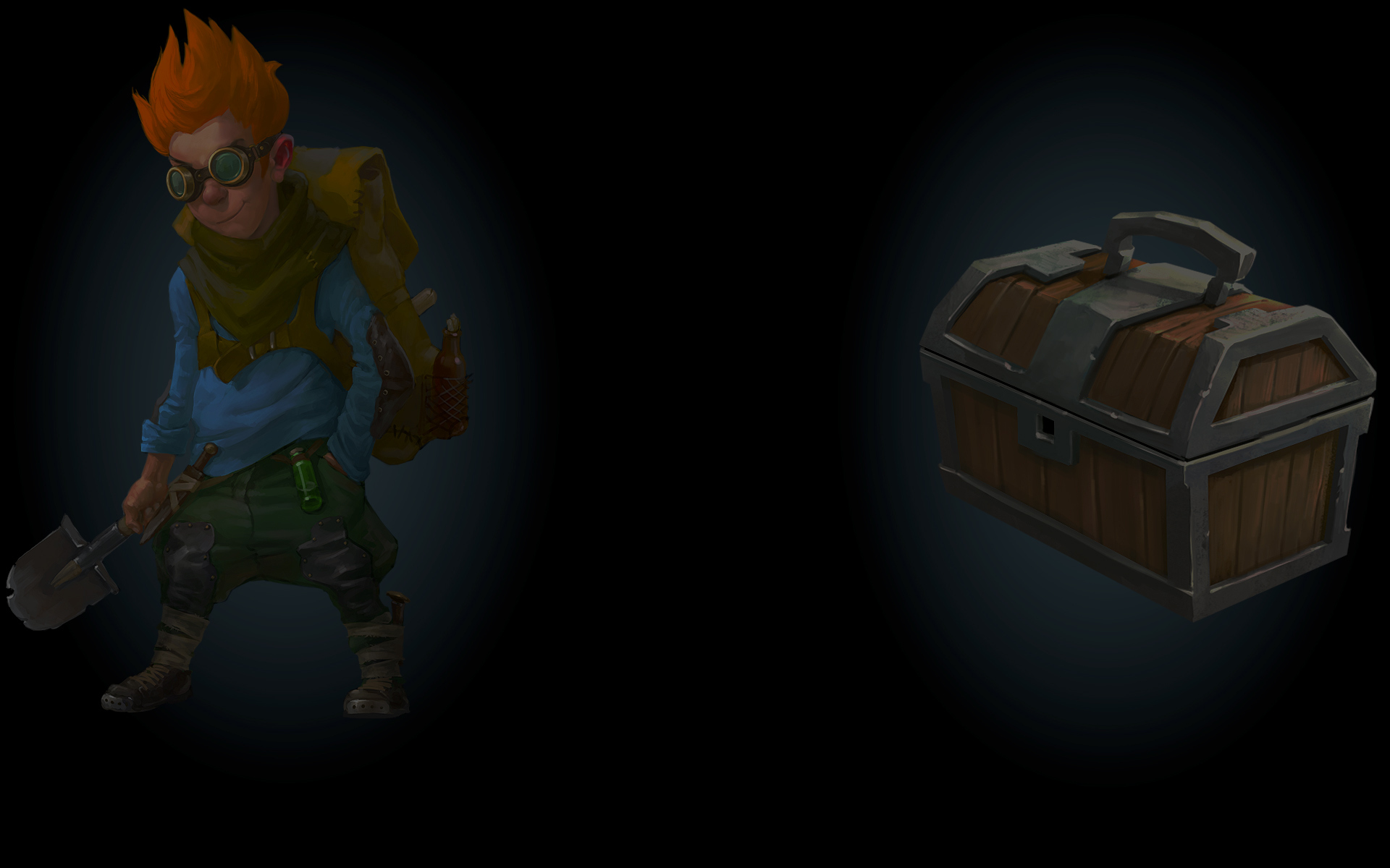Quest Hunter - Background Hero