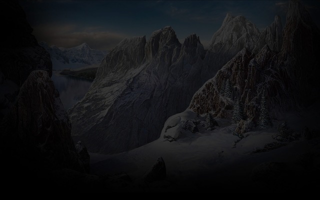 Mountain peaks
