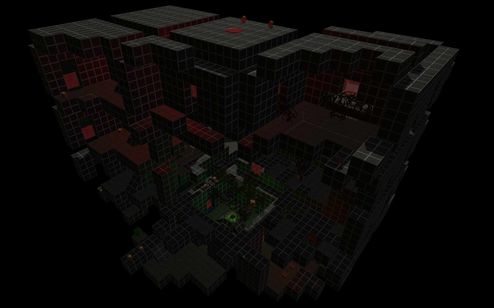 Destroyed Cube