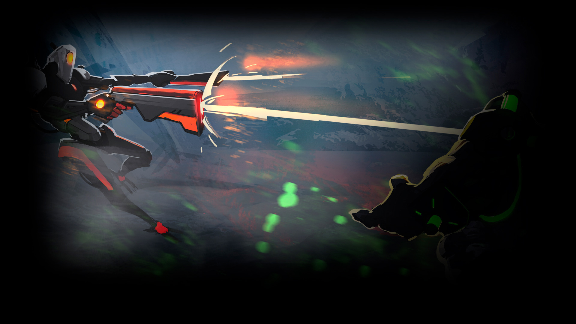 Laser Barrage