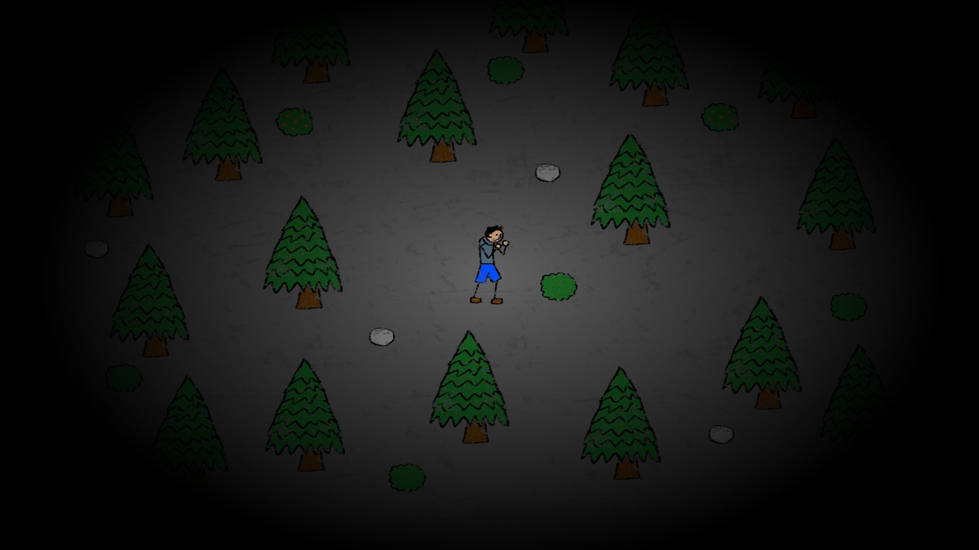 Hero Boy Spooky Forest