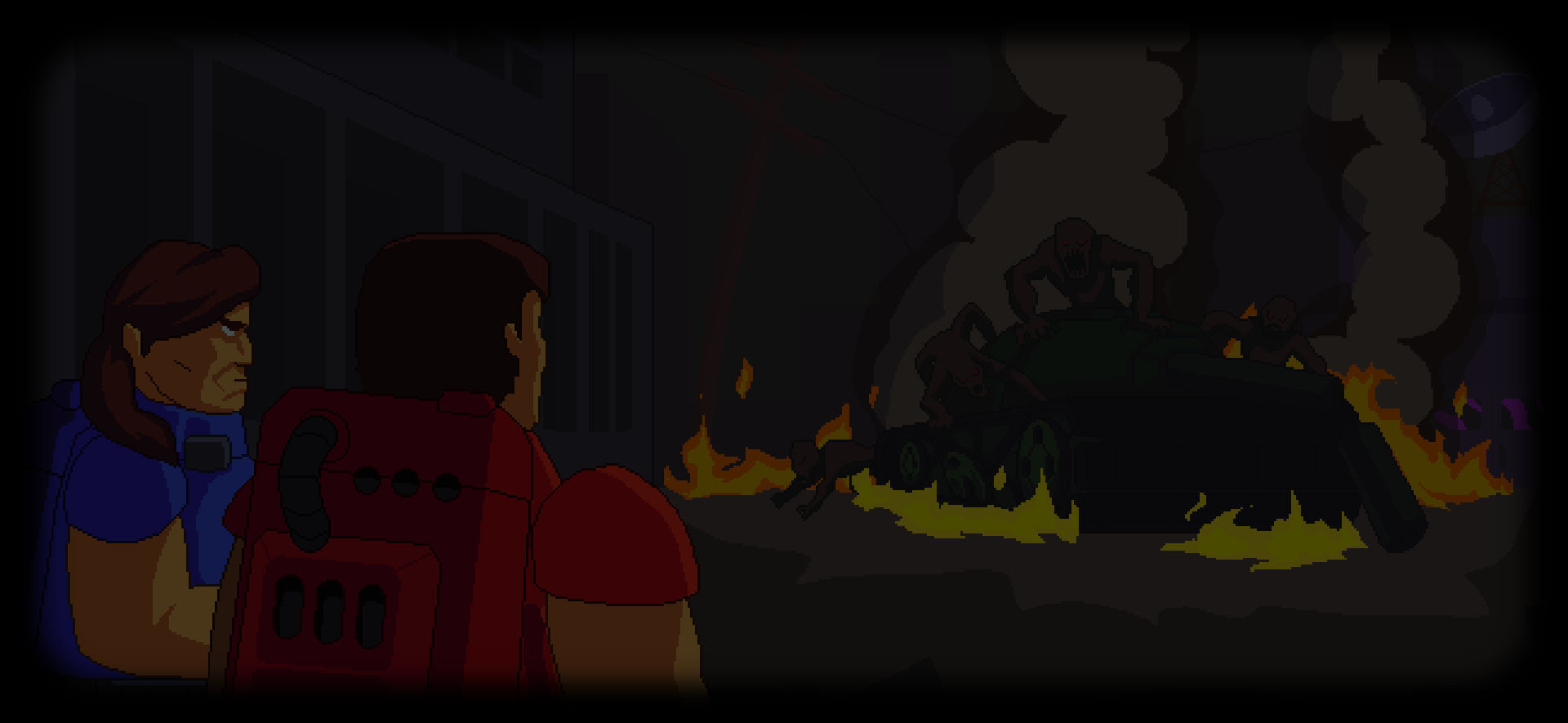 Zombie Tank Down